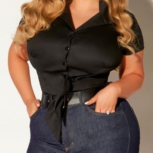 NWT Pinup Girl Clothing Ridley Top 2X